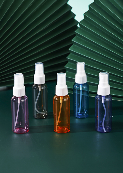 60 ml PET-Farbtransparente runde Flasche