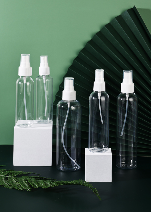 60-200ml PET klare runde Sprühflasche