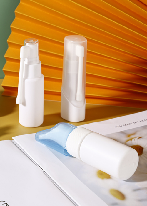 30–50 ml PE-Sprayflasche mit weißer Rhinitis, Kochsalzlösungsflasche