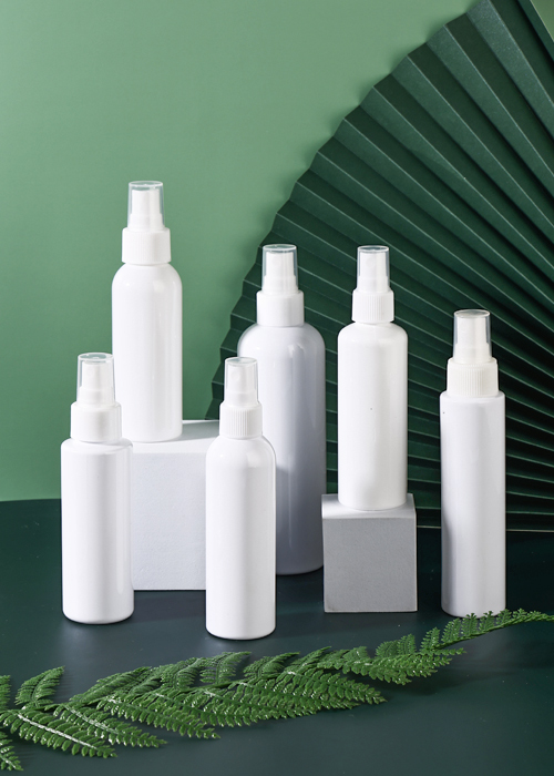 100-200 ml weiße PET-Rundsprühflasche