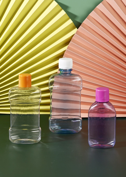 100–300 ml klare PET-Mundwasserflasche