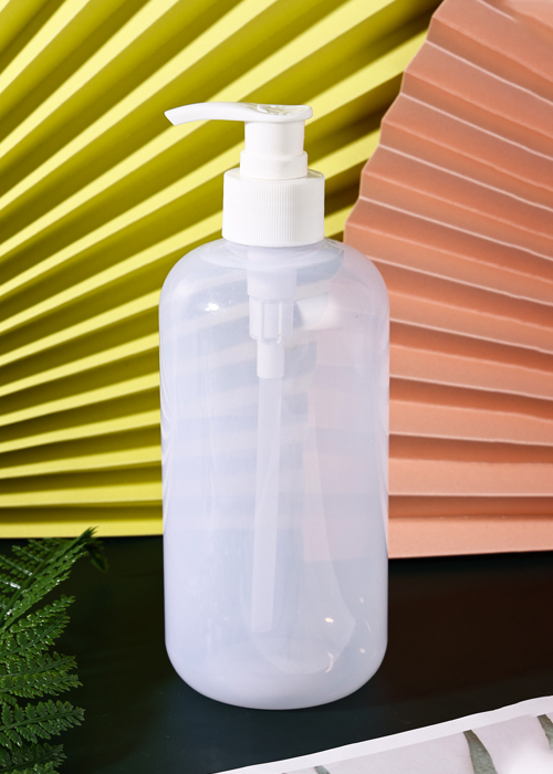 500 ml PP Clear Lotion Druckpumpe Gel Händedesinfektionsflasche