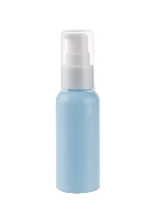 50 ml einfarbige PET-Lotion-Druckpumpflasche Brillenreinigungslösung ist leicht zu tragen und abzufüllen
