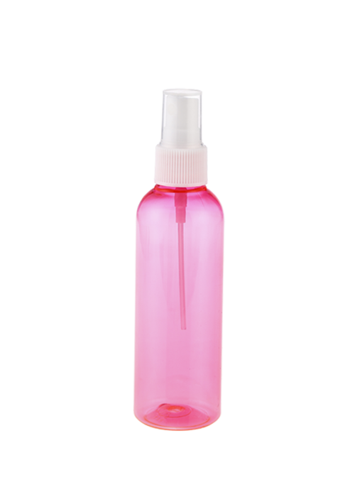 100-200 ml rosa transparente PET-Sprühflasche Desinfektionsreinigungsflüssigkeit Unterabfüllung