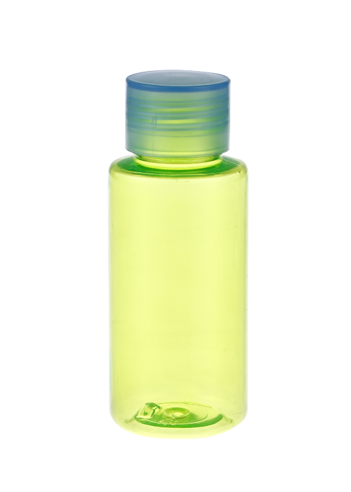 60 ml 24-Kaliber zylindrische PET-Konzentrat-Unterflasche, leicht zu tragende Flüssigkeitsflasche