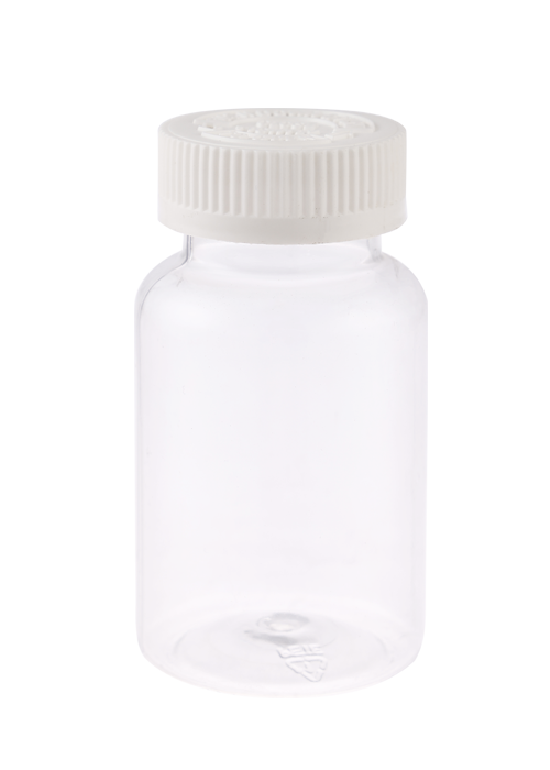 150 ml PET-Kapsel-Gesundheitsproduktflasche mit Druckschraubverschluss