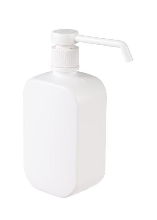 500 ml PE-Einweg-Händedesinfektionsflasche Desinfektionsflasche