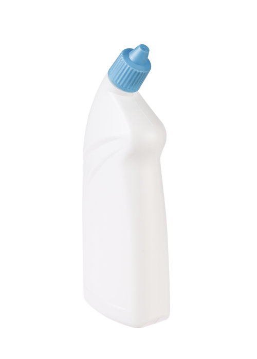 600-700 ml PE-Waschmittelflasche Schrägmund-Toilettenreinigungsflüssigkeit Desinfektionsmittelflasche