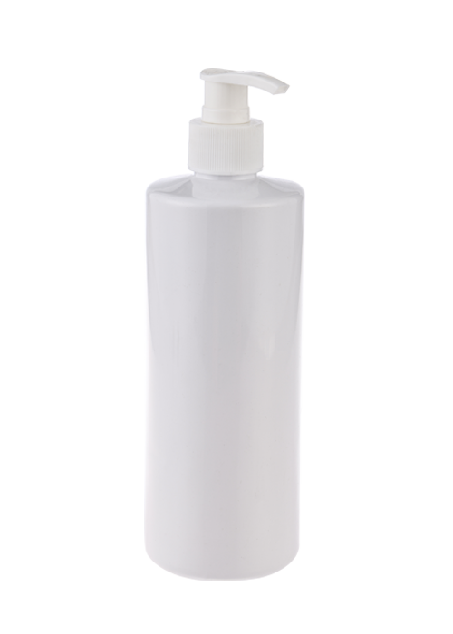 500 ml weiße PET-Gel-Lotion-Pumpflasche