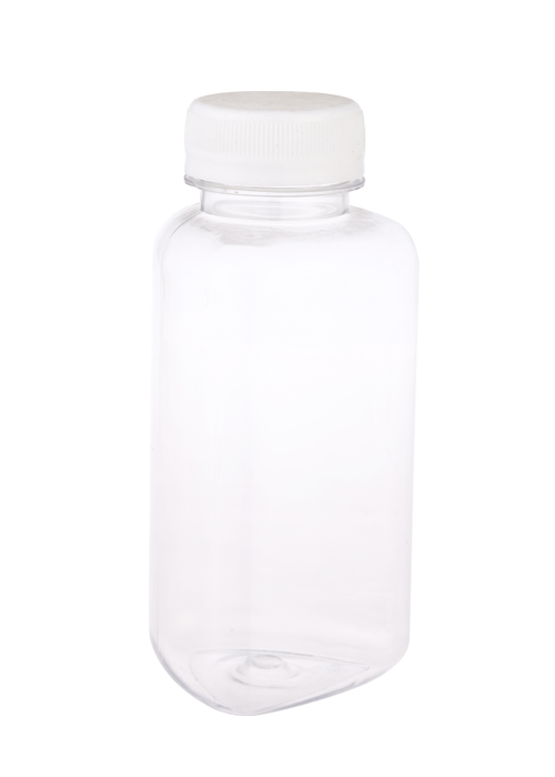 300 ml PET-transparente dreieckige Flasche