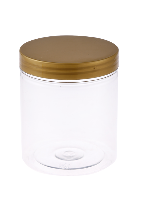 300 ml PET Transparentes Lebensmittelglas Nussverpackungsglas