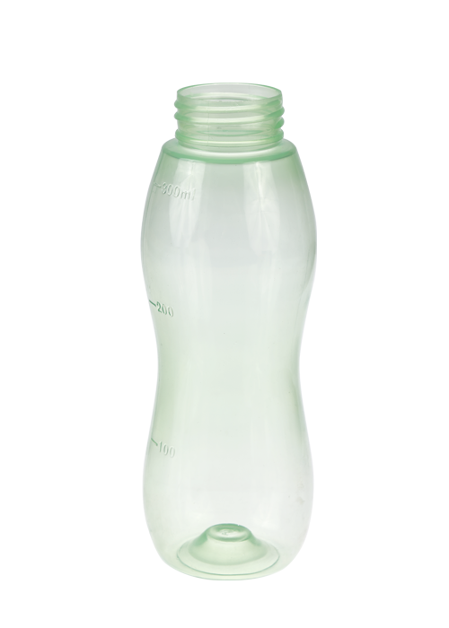 300 ml grüne transparente PP-Injektionsblasen-Saline-Nasenreinigungswasserflasche